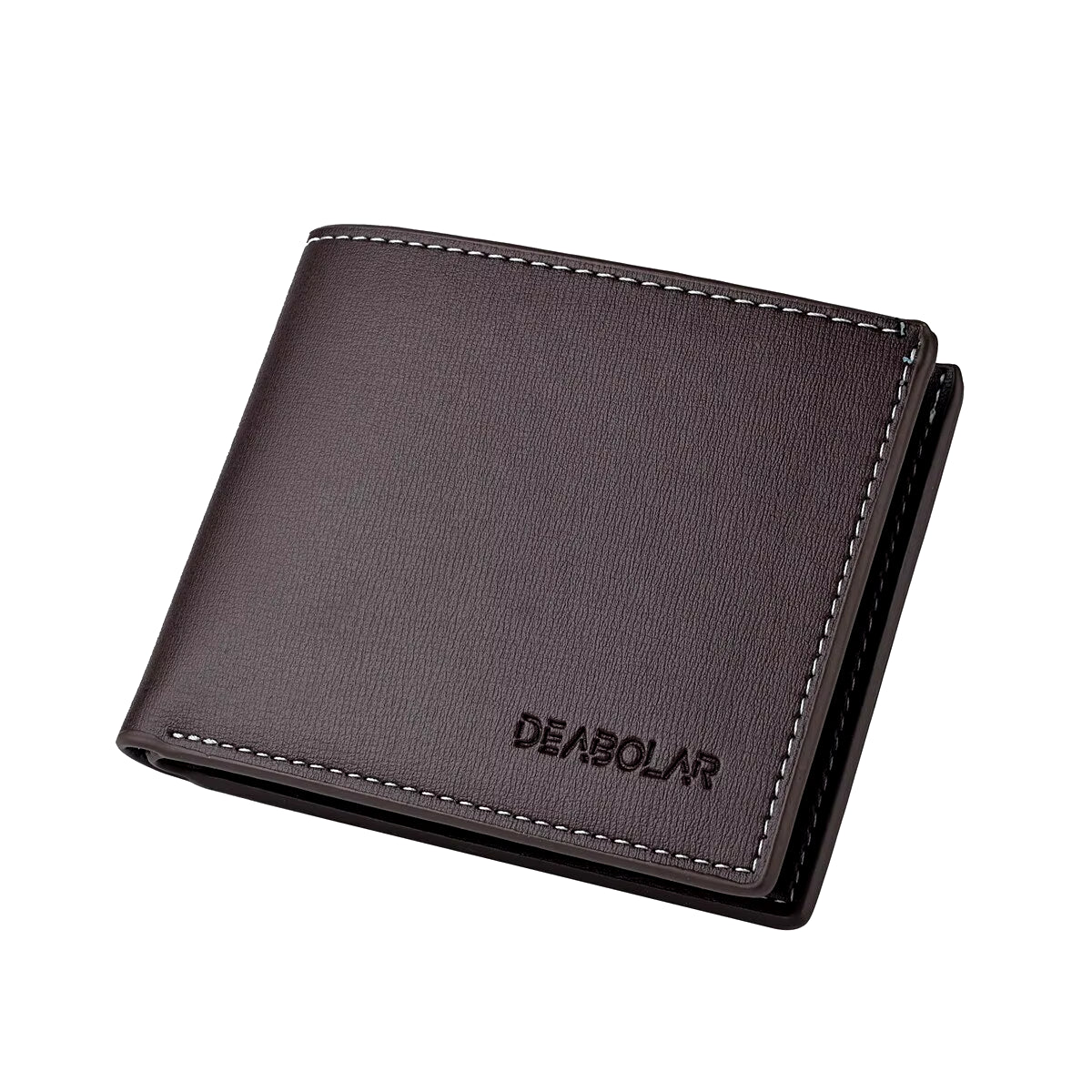 Pu Leather Men Short Wallet Thin Style Folding Young Men Credit Card Holder Wallet