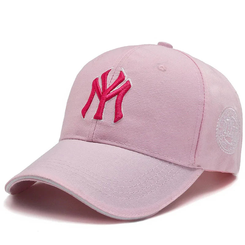 Fashion Letters Embroidery Baseball Caps for Women Men Snapback Hip Hop Hats Female Male Spring Summer Adjustable Trendy Sun Hat